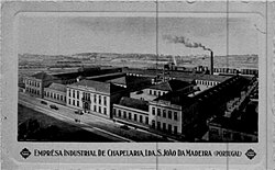 Empresa Industrial de Sombreros en São João da Madeira, Portugal