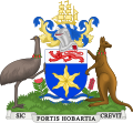 Ubicación y mapa de Hobart