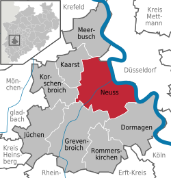 Elementos gráficos de la región de Neuss