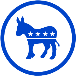 Símbolo electoral histórico del Partido Demócrata de los Estados Unidos