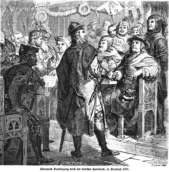 Delegados de la Confederación de Colonia en las negociaciones de la Paz de Stralsund