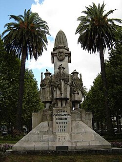 Monumento a los soldados portugueses en Coímbra