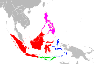 División geográfica de Insulindia