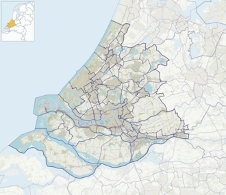 Mapa de localización de Goeree-Overflakkee