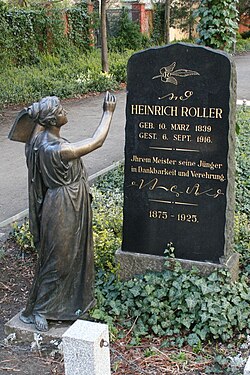 Tumba de Heinrich Roller
