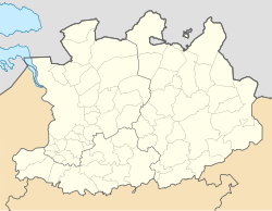 Mapa de Dessel en la Provincia de Amberes