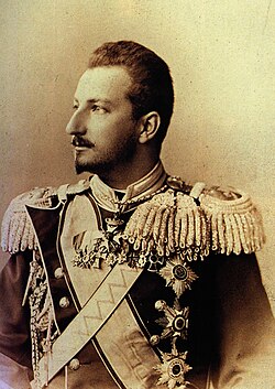Fernando I de Bulgaria en su juventud