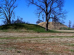 Túmulos de enterramientos prehistóricos en el noreste de Arkansas