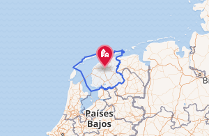 Mapa de la provincia de Frisia