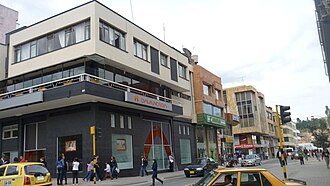 Zona comercial de la Carrera 16