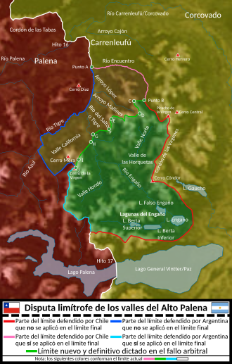 Representación del río Encuentro en su contexto geográfico