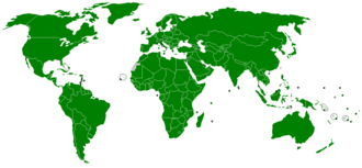Distribución de Estados miembros
