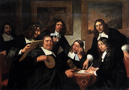 La guilda de pintores de Haarlem en 1675