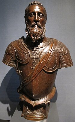 Busto de Fernando Álvarez de Toledo por Leone Leoni