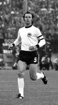 Beckenbauer en la Copa del Mundo de 1974