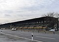 Grada abandonada del antiguo circuito de carreras AVUS.