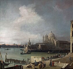 La entrada al Gran Canal de Canaletto