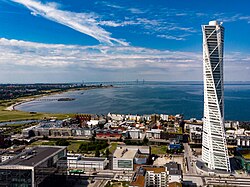 Turning Torso en Malmö, Suecia
