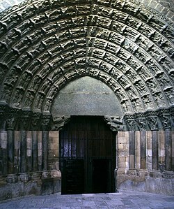 Puerta del Juicio en la Catedral de Tudela