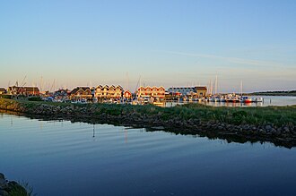 Vista de Grenaa Marina