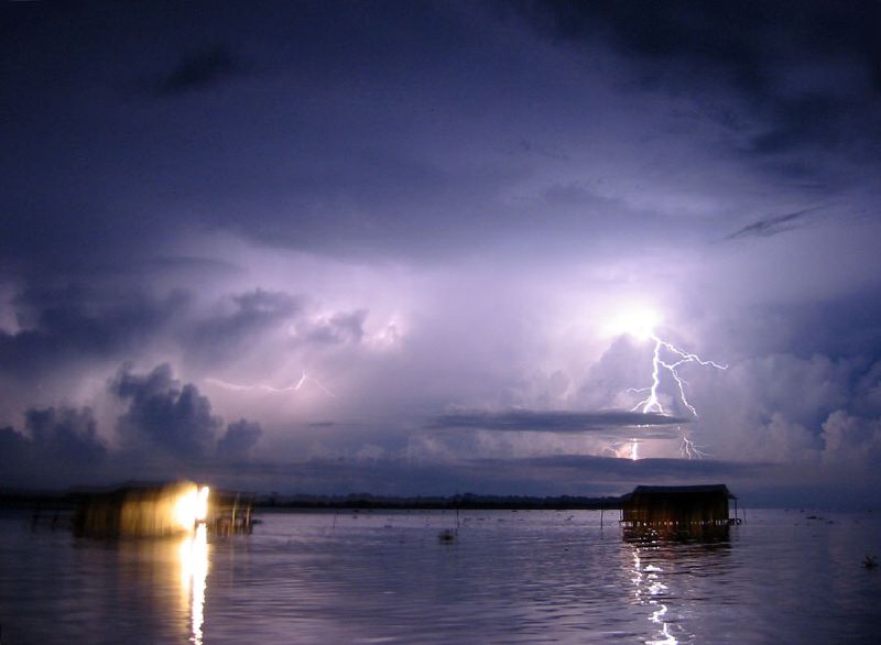 Vista del río Catatumbo