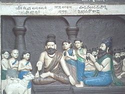 Estatua del sabio Yajnavalkya
