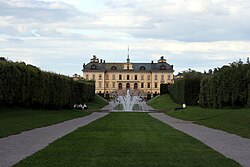 Vista del Palacio de Drottningholm
