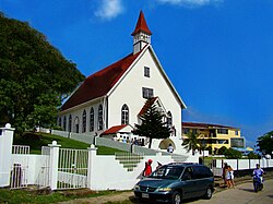 Iglesia de San Luis en la Isla de San Andrés