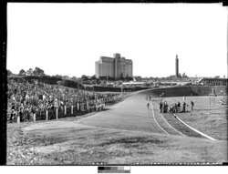 El Velódromo Municipal de Montevideo en 1948