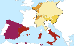 Territorios de Carlos V