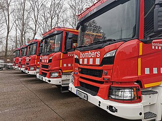 Vehículos y equipamiento histórico de los bomberos