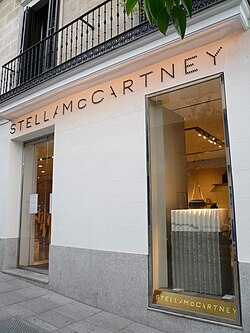 Tienda de Stella McCartney en la Calle Serrano de Madrid