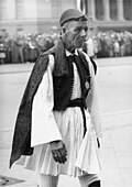 Fotografía de Spiridon Louis tomada en 1936