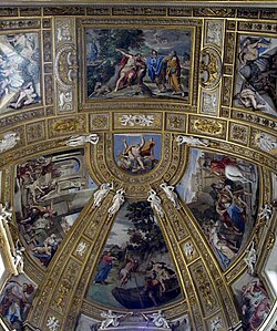 Frescos del ábside sobre el presbiterio