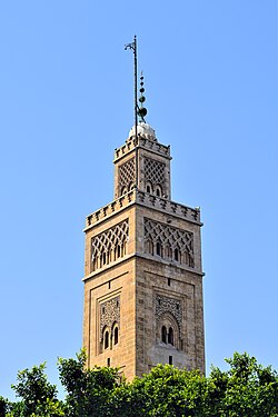 Minarete de la mezquita de Habous