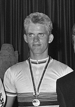Gerrit de Vries, ganador del Gran Premio Rüebliland en 1984 y 1985