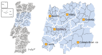 Mapa y datos generales de la región de Beira