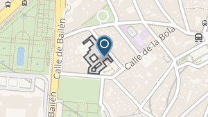 Mapa de localización del monasterio en Madrid