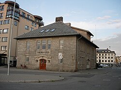 Aduana de Bodø, edificio sobreviviente de la guerra