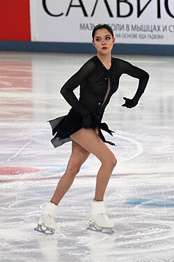 Medvedeva en 2018