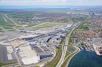 Vista general del Aeropuerto de Copenhague-Kastrup