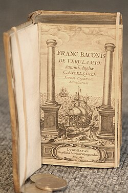 Edición de 1650 del Novum Organum