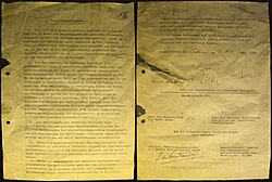 Instrumento de rendición