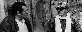 Fotografía de alias Tirofijo y alias Jacobo Arenas