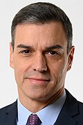 Representación gráfica institucional relacionada con el Segundo Gobierno Sánchez