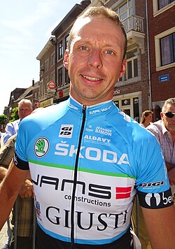 Retrato del ciclista Johan Coenen