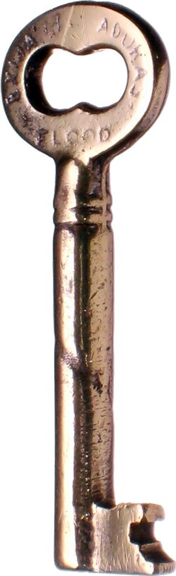 Llave de bronce