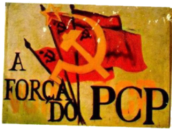 Pegatina histórica del PCP
