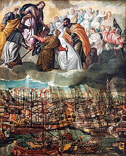 Representación de la Batalla de Lepanto