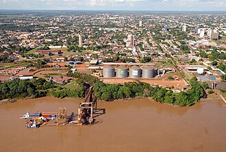 Panorámica fluvial y urbana.
